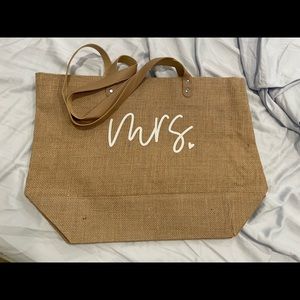 Mrs. Medium Size Tote Bag